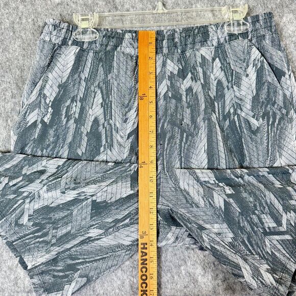 LULULEMON RJBI Grey Jacquard Pace Breaker Shorts 9" Lined Mens L Pockets Drwstrg - Picture 10 of 12